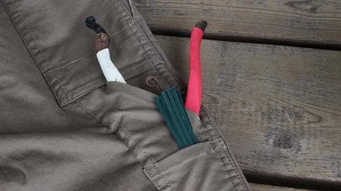 レイブ前橋オリジナルのドロックラットパンツについて。ビニタイを収納するポケット