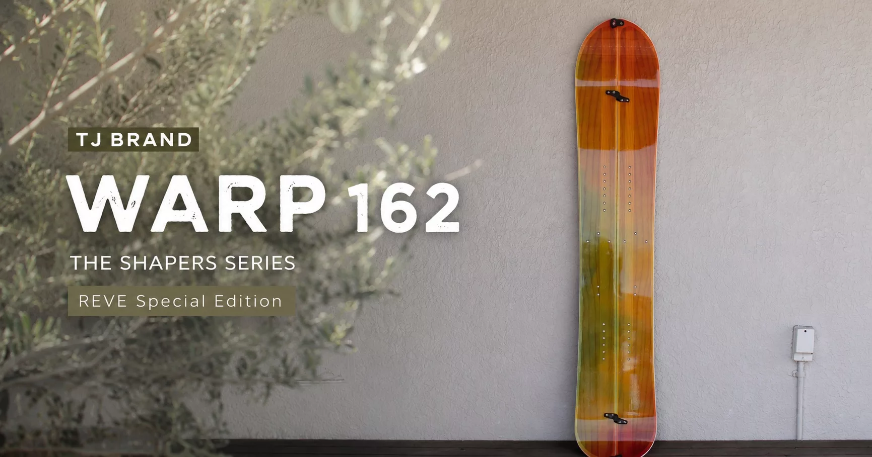 T.J.BRAND WARP 162 REVE別注カラー ライフスタイルショット